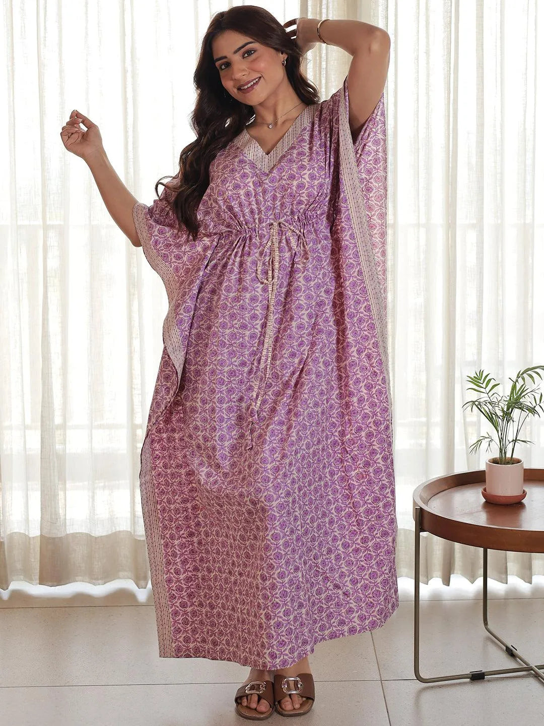 Kaftan night gown best sale