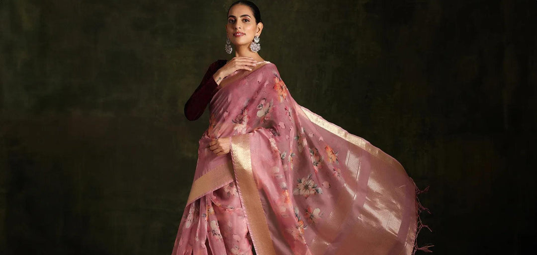 Trendy Organza Blouse Designs to Elevate Your Saree Look - Libas