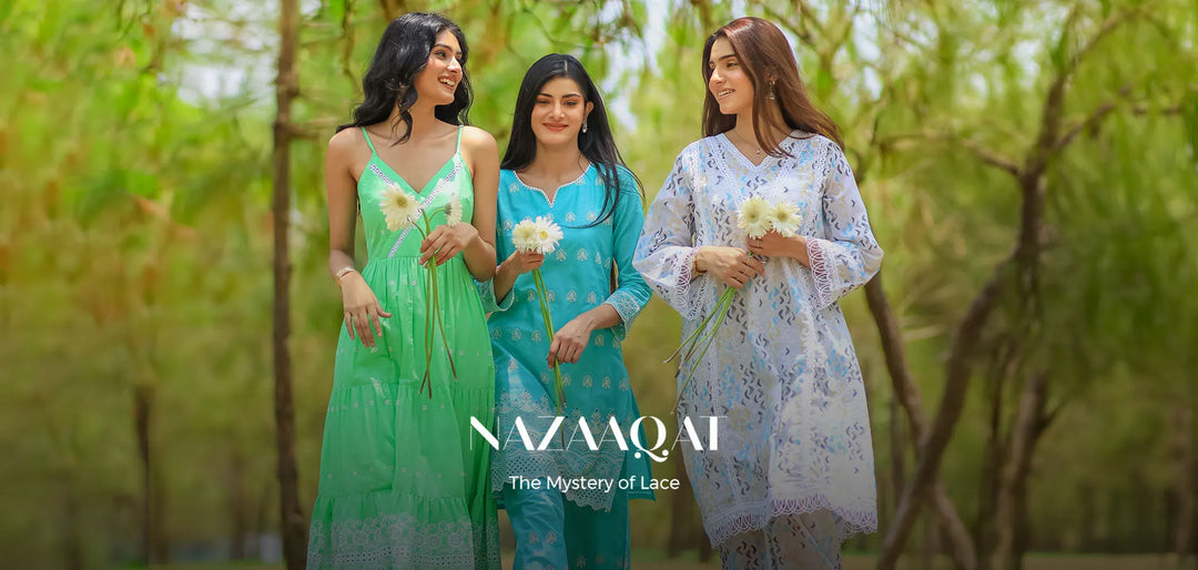 Introducing Nazaaqat - The Mystery of Lace - Libas