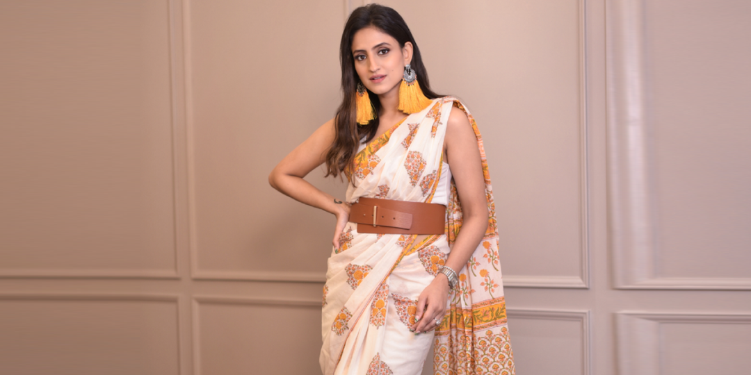 White Saree Styling Tips and Tricks - Libas