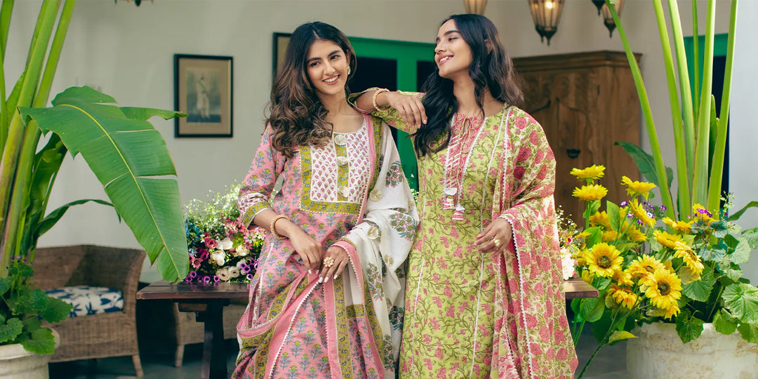 Gul Spring Summer'22 - Floral Ethnic Wear Essentials - Libas