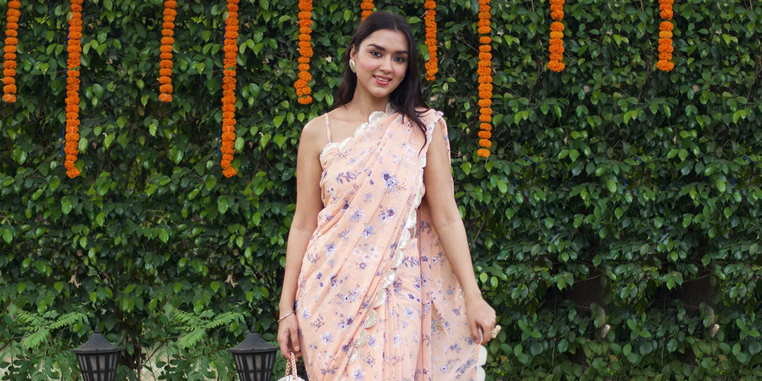 Pastel Colour Indian Outfits to Try This Wedding Season - Libas