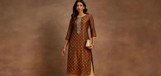 Complete your look with Elegant Silk Kurti Designs - Libas