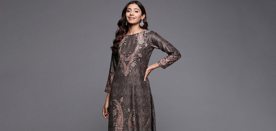 Complete Your Look With Velvet Kurti Designs - Libas