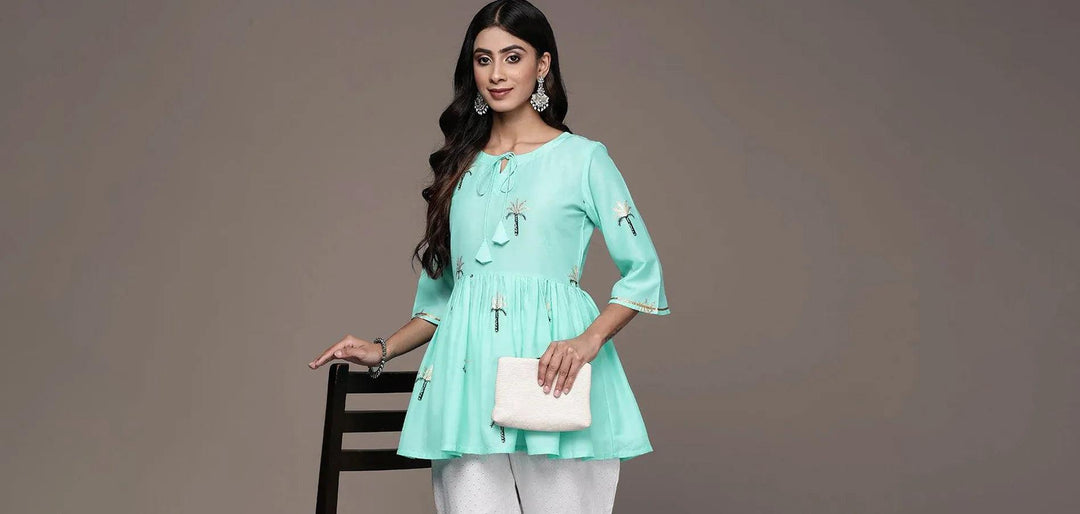 Captivating Kurti Top Design Ideas for Women - Libas