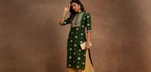 Latest Festive Diwali look in Kurtis for Women - Libas