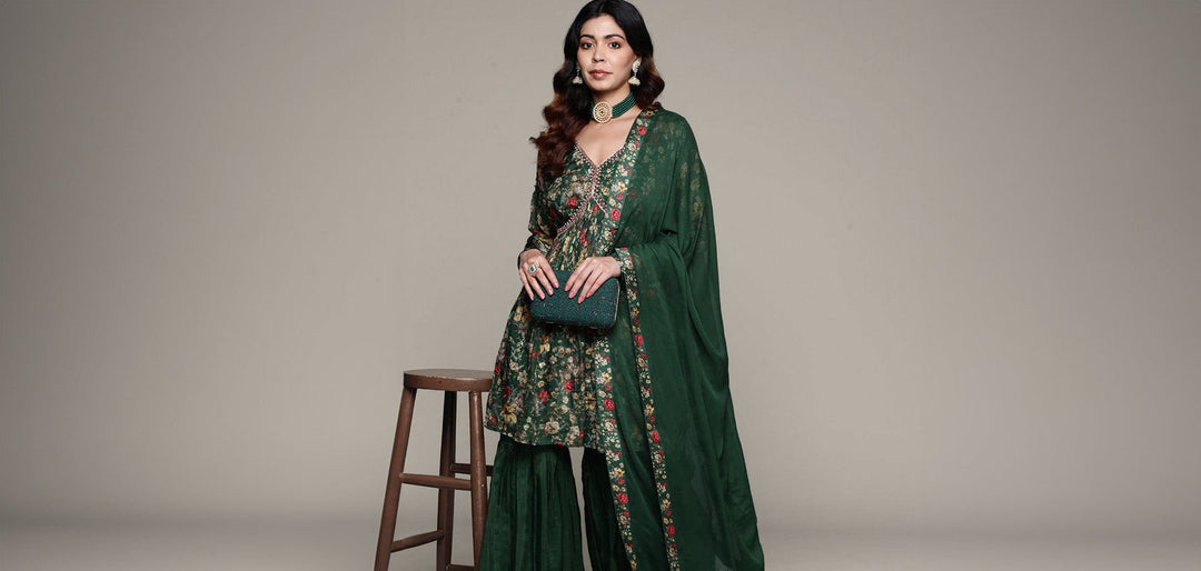 Latest Gharara Designs For Women - Libas