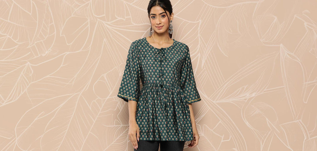 Picking The Perfect Round Neck Kurti Design - Libas