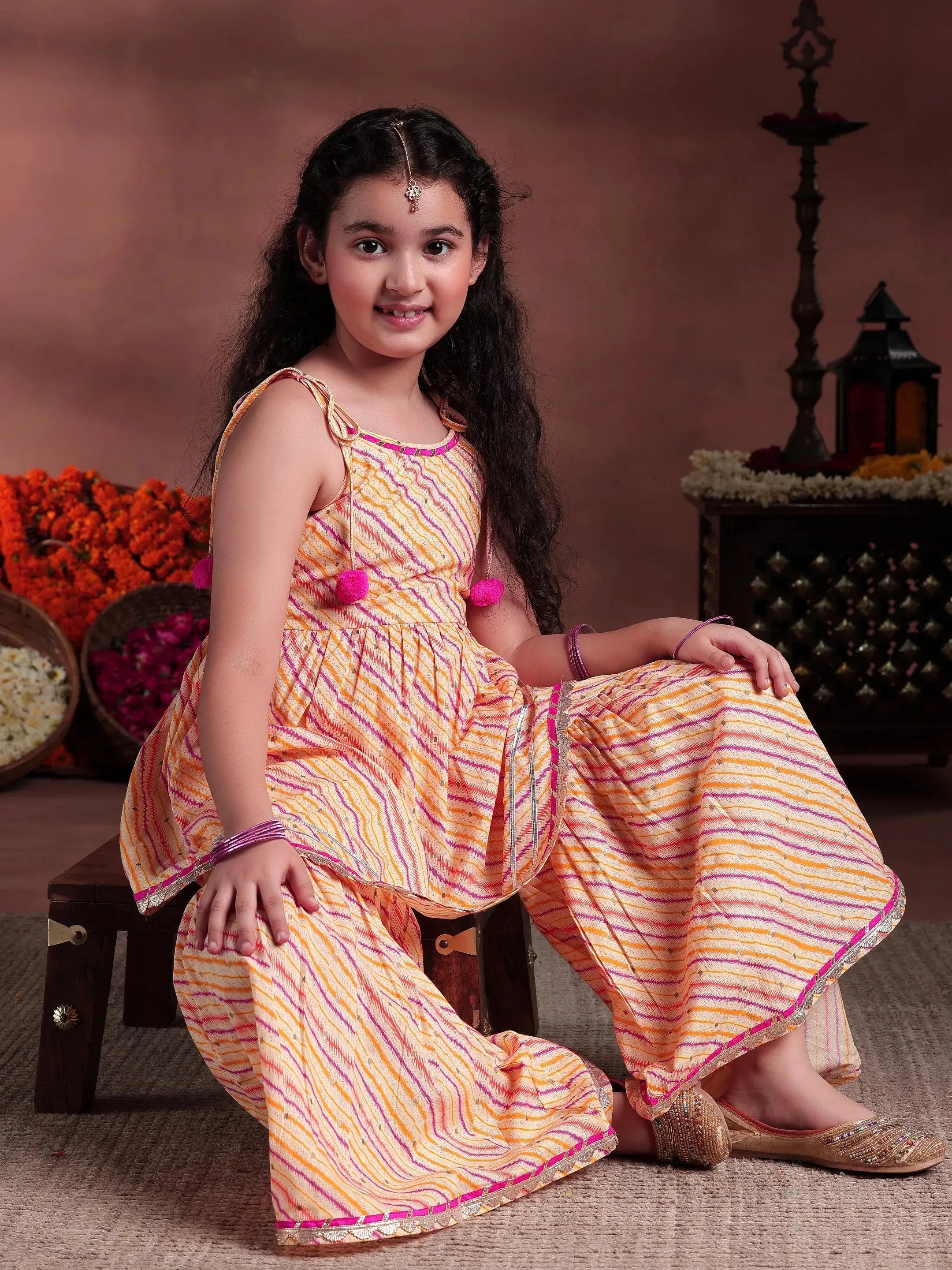 Diwali dress for little girl best sale