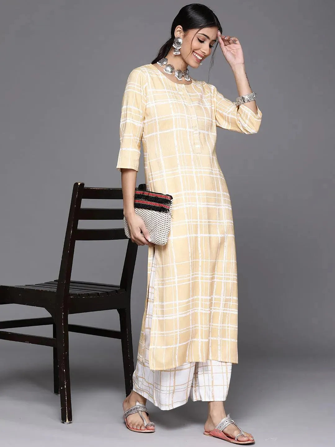 Checked Kurtis Shop Checked Kurtas for Women Online Libas