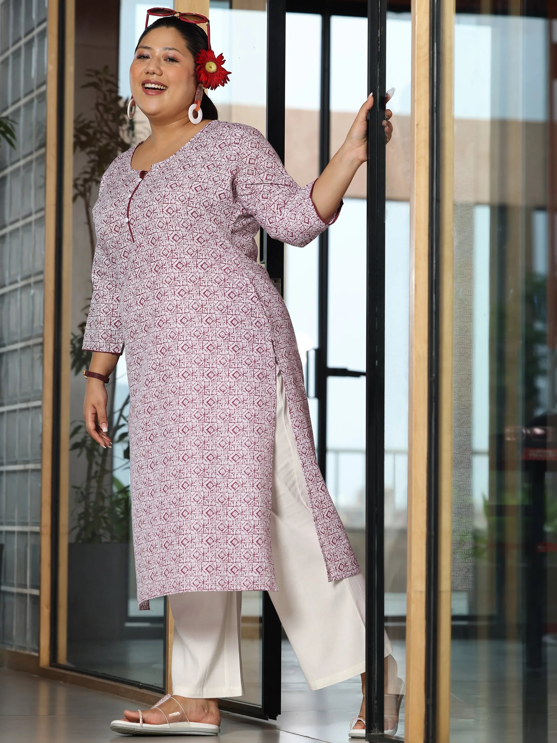 Buy Trendy Plus Size Kurtis for women Online Libas