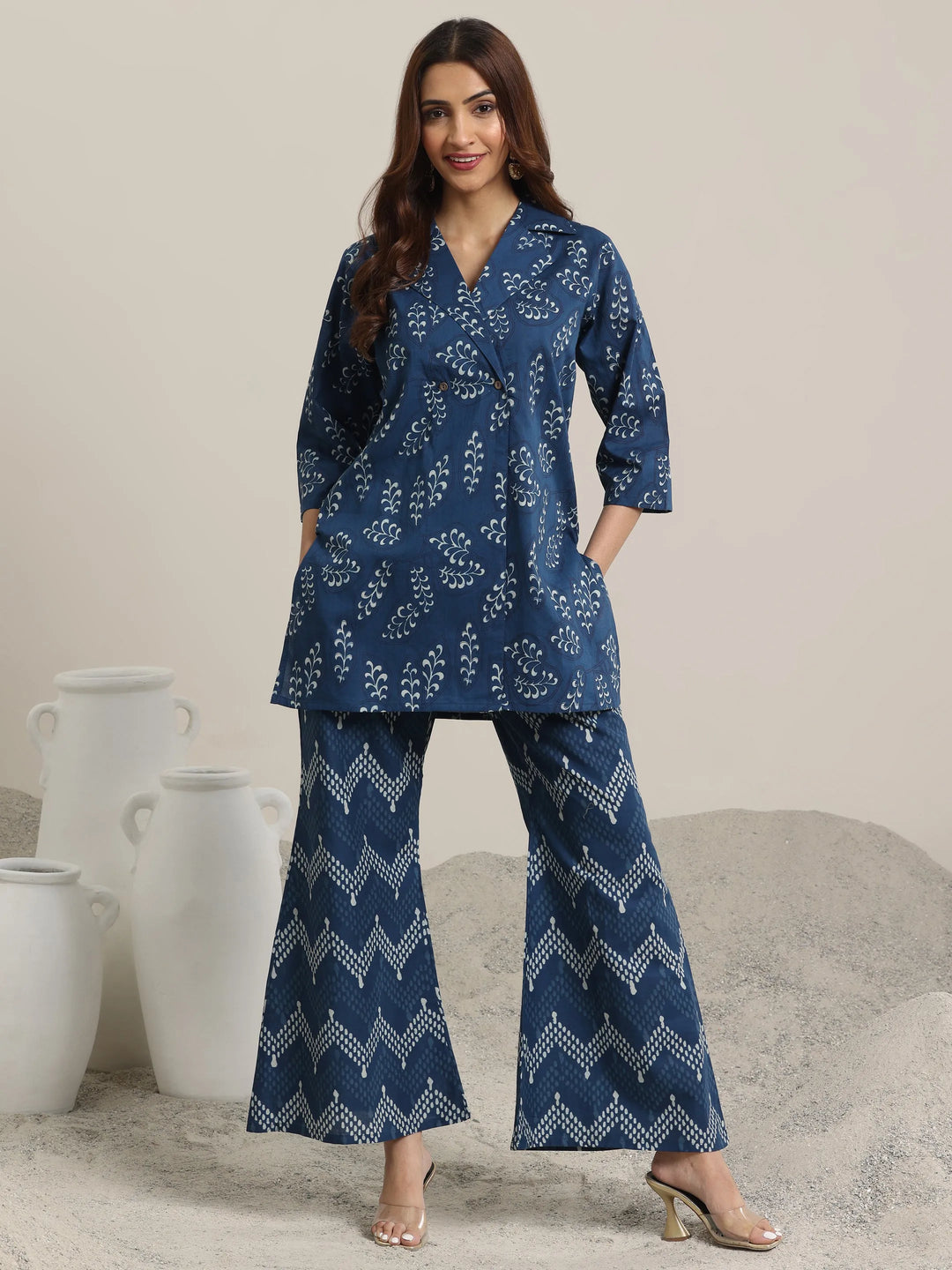  Indigo Printed Cotton Co-Ord sets 