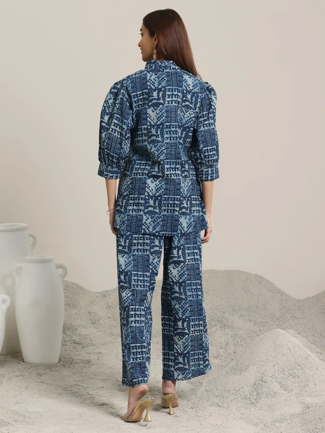  Indigo Printed Cotton Co ord sets 