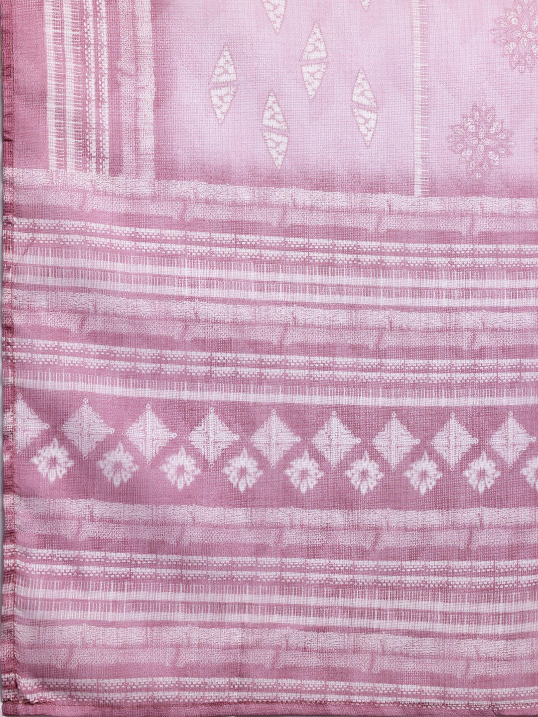 Pink Yoke Design Cotton Straight Suit With Dupatta - Libas 