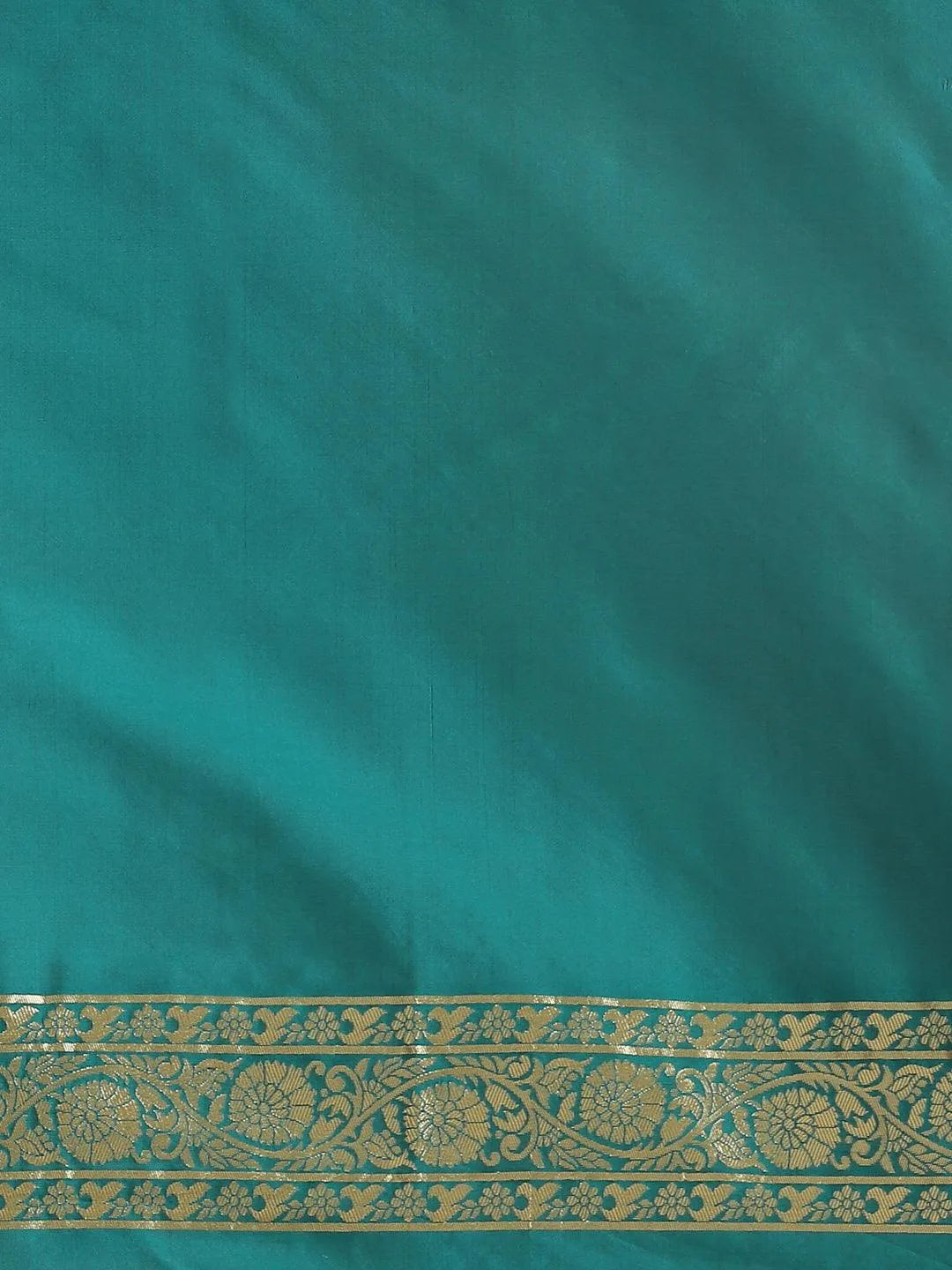 Blue Woven Design Silk Saree - Libas