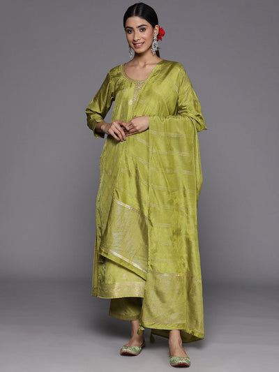 Buy Green Kurta Suit Sets for Women by Enchanted Drapes Online