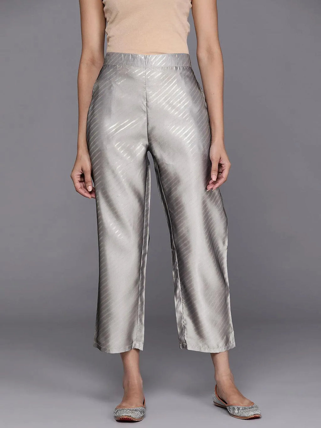 Silk Pajama Top and Trousers Set, Luxury Women's Pajamas