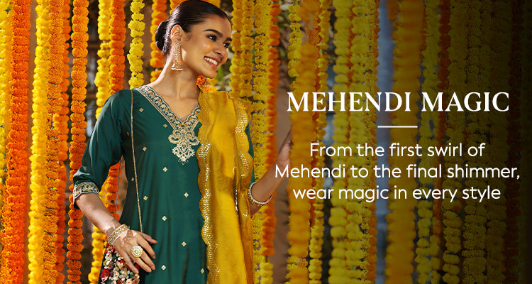 Mehendi Outfits for Women