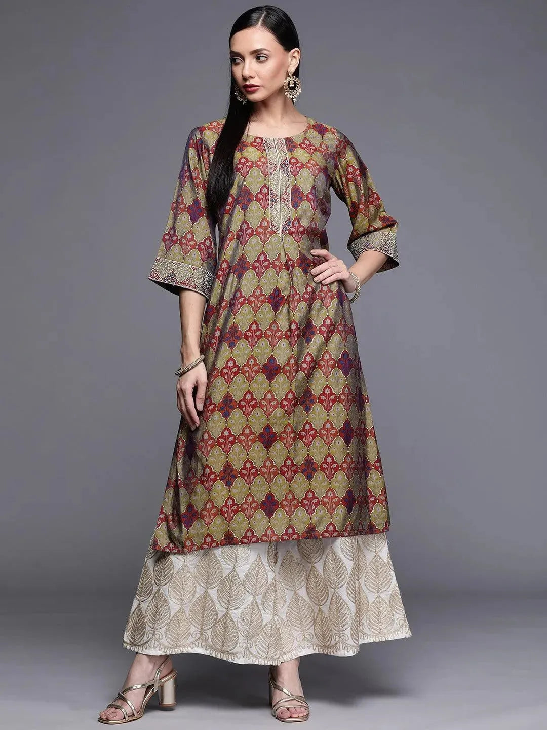 Multicoloured Kurtis Buy Multi Coloured Kurtis Online Libas