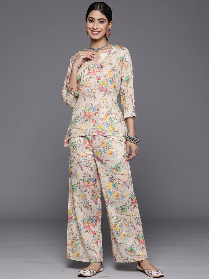 Multi Printed Cotton Co-Ords - Libas