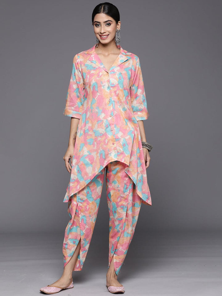 Multi Printed Cotton Co-Ords - Libas