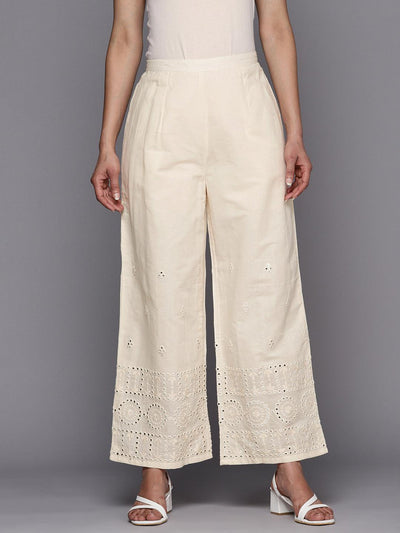 Buy Hipe Regular Fit Stretchable Palazzo Pants for Girls/Ladies/Womens White  at Amazon.in