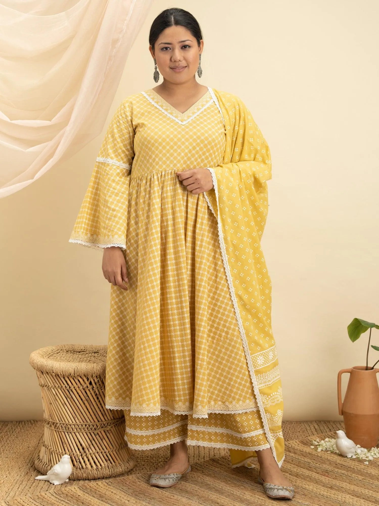 Shop Plus Size Anarkali Suits Online at the Best Price | Libas