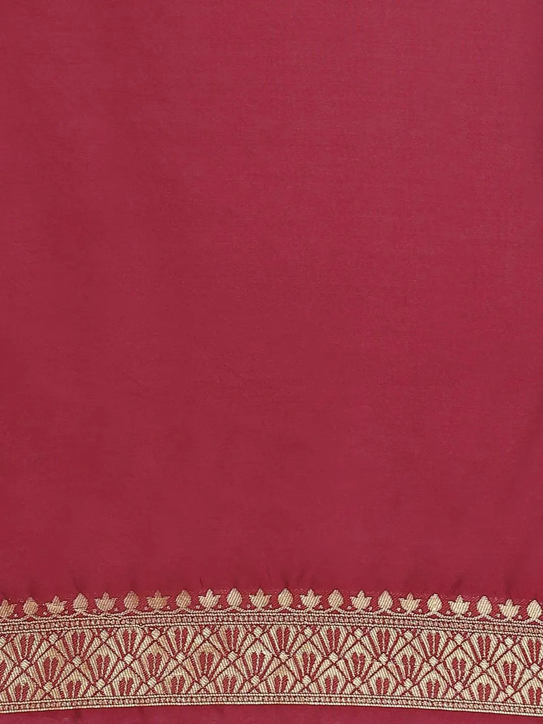 Purple Woven Design Brocade Saree - Libas